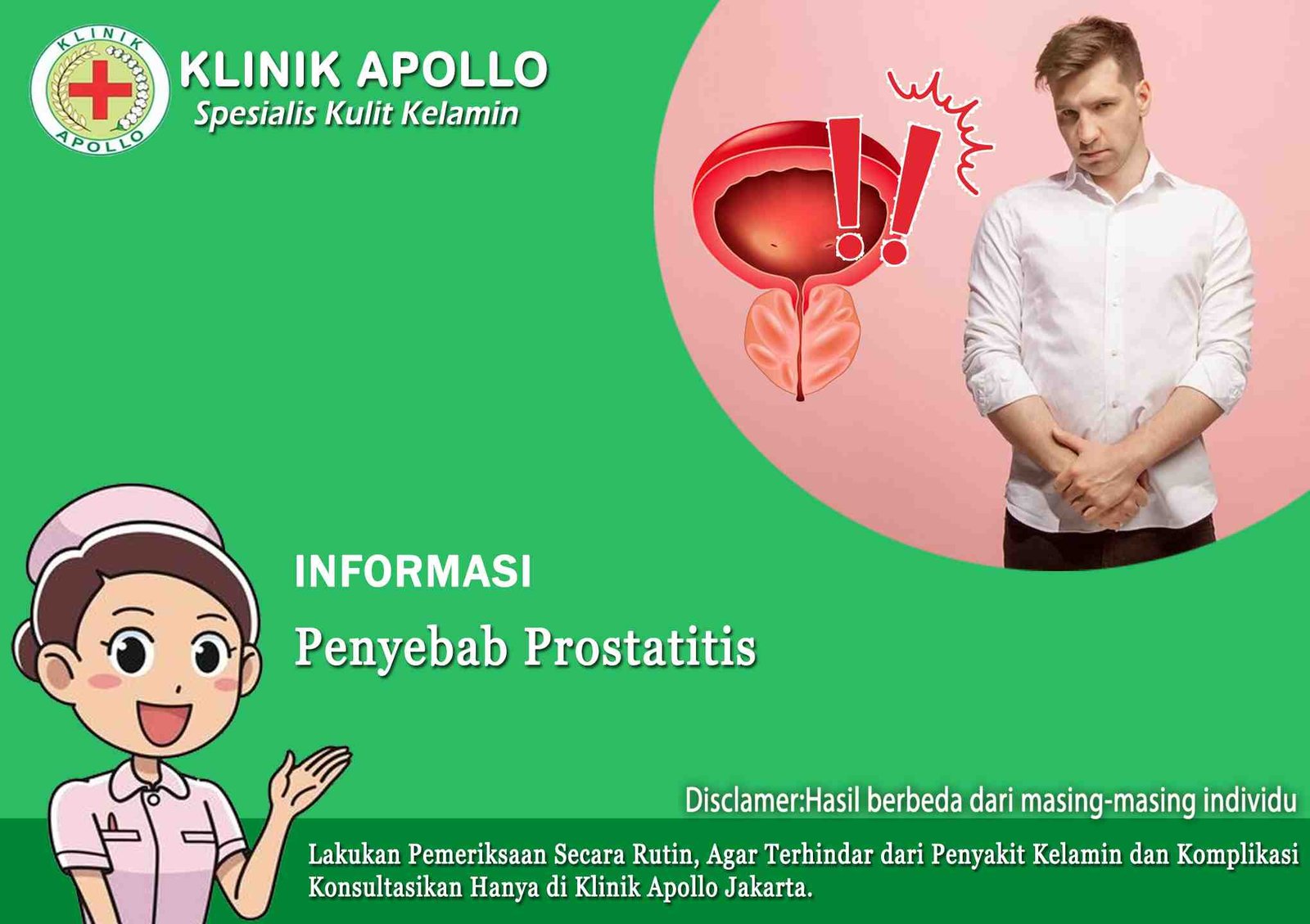 Penyebab Prostatitis: Biang Masalah bagi Kelenjar Prostat