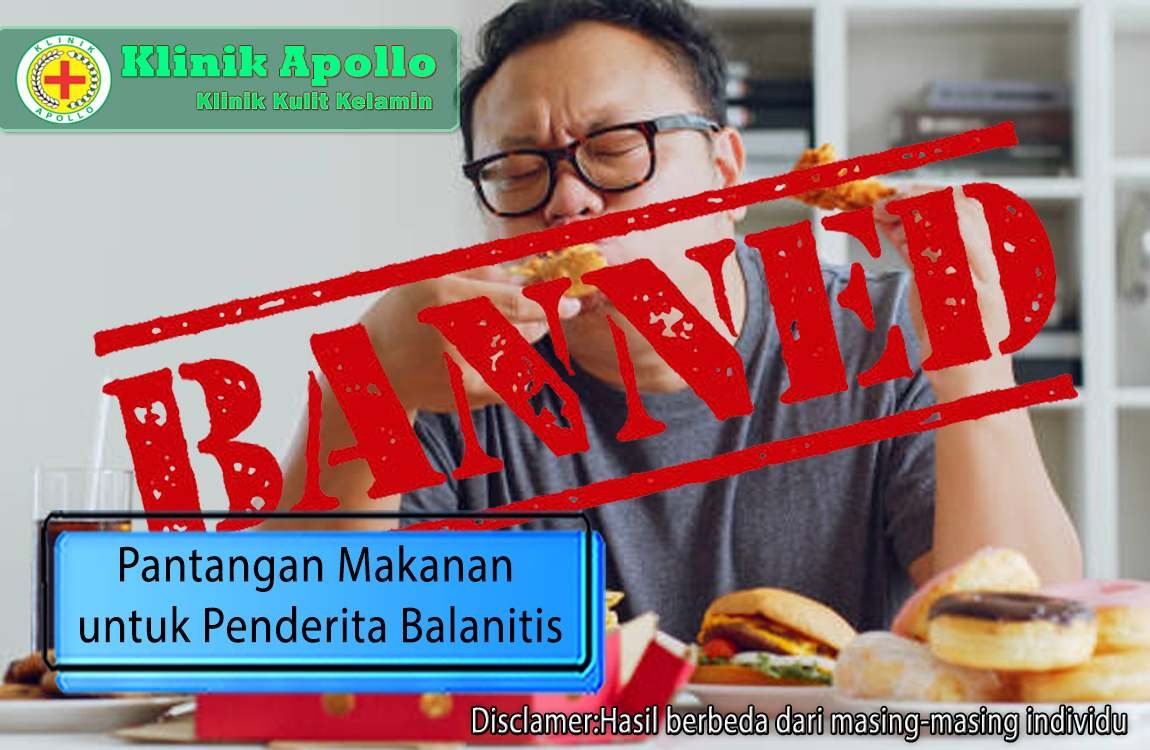 Ilustrasi Pantangan Makanan untuk Penderita Balanitis