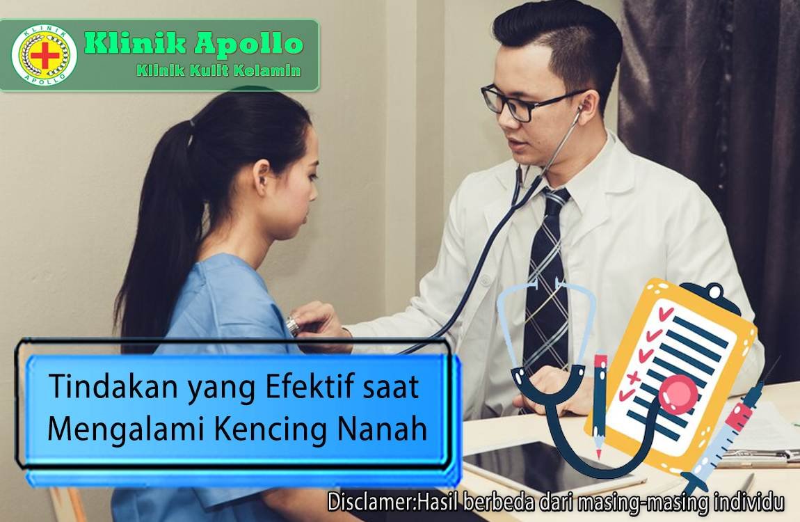 Ilustrasi Tindakan yang Efektif saat Mengalami Kencing Nanah