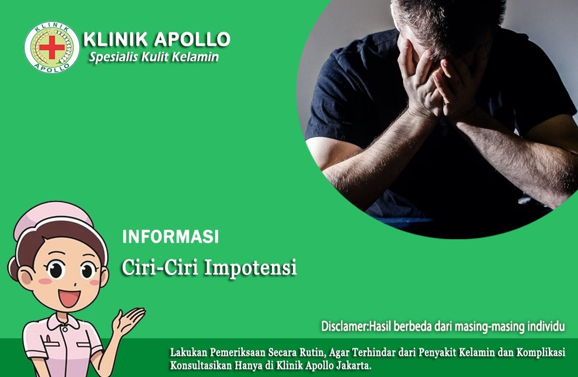 Dengan mengetahui adanya ciri-ciri impotensi, Anda dapat dengan mudah melakukan pemeriksaan medis di Klinik Apollo.